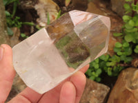 Polished Clear Quartz Crystal Points x 3 From Madagascar - TopRock