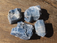 Natural New Sky Blue Calcite Specimens  x 35 From Namibia - Toprock Gemstones and Minerals 