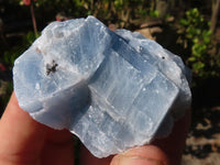 Natural New Sky Blue Calcite Specimens  x 35 From Namibia - Toprock Gemstones and Minerals 