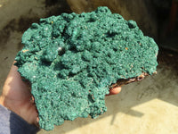 Natural Extra Large Crystalline Malachite Specimen x 1 From Congo