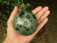 Polished Stromatolite / Kambamba Jasper Spheres  x 3 From Madagascar - TopRock