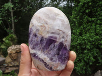 Polished Amethyst Standing Free Forms  x 3 From Madagascar - TopRock