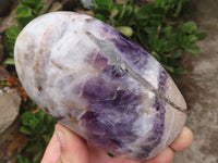 Polished Amethyst Standing Free Forms  x 3 From Madagascar - TopRock