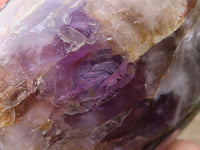 Polished Amethyst Standing Free Forms  x 3 From Madagascar - TopRock