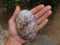 Polished Amethyst Standing Free Forms  x 3 From Madagascar - TopRock