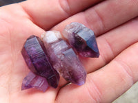 Natural Mini Amethyst Crystals  x 70 From Chiredzi, Zimbabwe