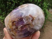 Polished Amethyst Standing Free Forms  x 3 From Madagascar - TopRock