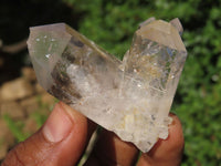 Natural Brandberg Amethyst Quartz Crystals  x 6 From Namibia - Toprock Gemstones and Minerals 