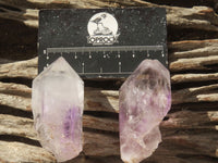 Natural Brandberg Amethyst Quartz Crystals  x 6 From Namibia - Toprock Gemstones and Minerals 