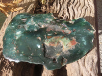 Polished One Side Polished Mtorolite / Emerald Chrysoprase Specimen  x 1 From Zimbabwe - Toprock Gemstones and Minerals 