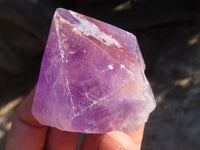 Natural Single Jacaranda Amethyst Crystals  x 12 From Mumbwe, Zambia - Toprock Gemstones and Minerals 