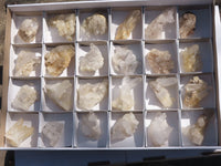 Natural Mixed Selection Of Small Quartz Clusters  x 24 From Madagascar - TopRock