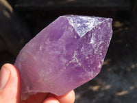 Natural Single Jacaranda Amethyst Crystals  x 12 From Mumbwe, Zambia - Toprock Gemstones and Minerals 