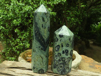 Polished Stromatolite / Kambamba Jasper Points  x 2 From Madagascar - TopRock