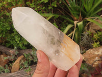 Polished Clear Quartz Crystal Points x 3 From Madagascar - TopRock