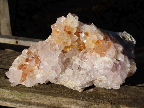 Natural Spirit Quartz Crystal Clusters x 3 From Boekenhouthoek, South Africa - TopRock