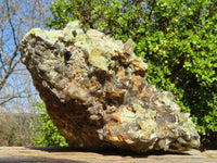 Natural Fluorescent Hyalite Opal Specimen x 1 From Erongo, Namibia