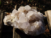 Natural Spirit Quartz Crystal Clusters x 3 From Boekenhouthoek, South Africa - TopRock