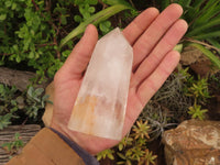 Polished Clear Quartz Crystal Points x 3 From Madagascar - TopRock