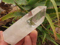 Polished Clear Quartz Crystal Points x 3 From Madagascar - TopRock