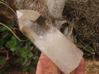 Polished Clear Quartz Crystal Points x 3 From Madagascar - TopRock