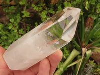 Polished Clear Quartz Crystal Points x 3 From Madagascar - TopRock