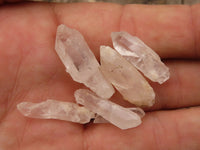 Natural Single Clear Quartz Crystals  x 2 Kg Lot From Madagascar - Toprock Gemstones and Minerals 