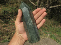 Polished Stunning Green Fuchsite Quartz Points  x 4 From Andakatani, Madagascar - TopRock