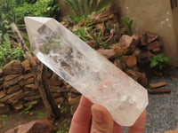 Polished Clear Quartz Crystal Points x 3 From Madagascar - TopRock