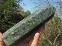 Polished Stunning Green Fuchsite Quartz Points  x 4 From Andakatani, Madagascar - TopRock