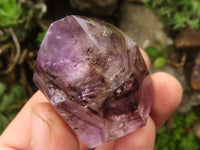 Polished Lovely Selection Of Window Amethyst Crystals  x 24 From Akansobe, Madagascar - TopRock