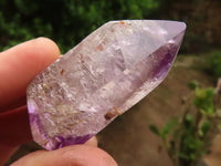 Polished Lovely Selection Of Window Amethyst Crystals  x 24 From Akansobe, Madagascar - TopRock