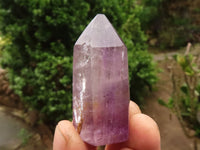 Polished Lovely Selection Of Window Amethyst Crystals  x 24 From Akansobe, Madagascar - TopRock