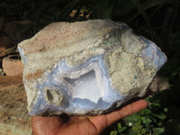 Natural Extra Large Blue Lace Agate Specimen  x 1 From Nsanje, Malawi - Toprock Gemstones and Minerals 