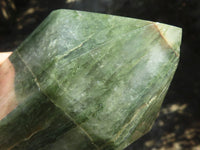 Polished Banded Green Fuchsite Quartz Point x 1 From Madagascar - Toprock Gemstones and Minerals 