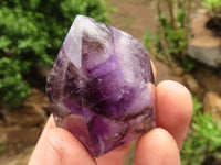 Polished Lovely Selection Of Window Amethyst Crystals  x 24 From Akansobe, Madagascar - TopRock