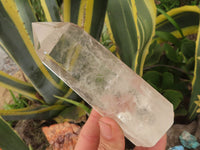 Polished Clear Quartz Crystal Points x 3 From Madagascar - TopRock