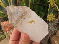 Polished Clear Quartz Crystal Points x 3 From Madagascar - TopRock