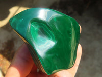 Polished Malachite Free Forms x 6 From Congo