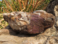 Natural Large Rough Purpurite Specimens x 2 From Erongo, Namibia - TopRock