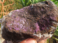 Natural Large Rough Purpurite Specimens x 2 From Erongo, Namibia - TopRock