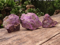 Natural Selected Rough Purpurite Specimens  x 6 From Namibia - TopRock