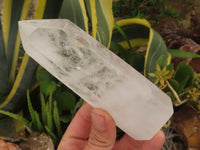 Polished Clear Quartz Crystal Points x 3 From Madagascar - TopRock