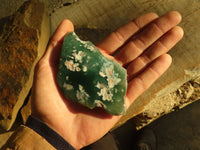 Polished  One Side Polished Emerald Mtorolite Plates  x 12 From Zimbabwe