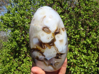 Polished Stunning Dendritic Agate Standing Free Form  x 1 From Moralambo, Madagascar - Toprock Gemstones and Minerals 