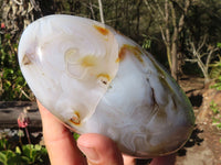 Polished Stunning Dendritic Agate Standing Free Form  x 1 From Moralambo, Madagascar - Toprock Gemstones and Minerals 