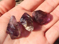 Natural Single Window Amethyst Crystals  x 70 From Chiredzi, Zimbabwe