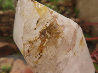 Polished Clear Quartz Crystal Points x 3 From Madagascar - TopRock