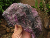 Natural XXX Rare Large Rough Sugilite Specimen  x 1 From Wessels Mine, South Africa - TopRock