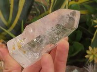 Polished Clear Quartz Crystal Points x 3 From Madagascar - TopRock